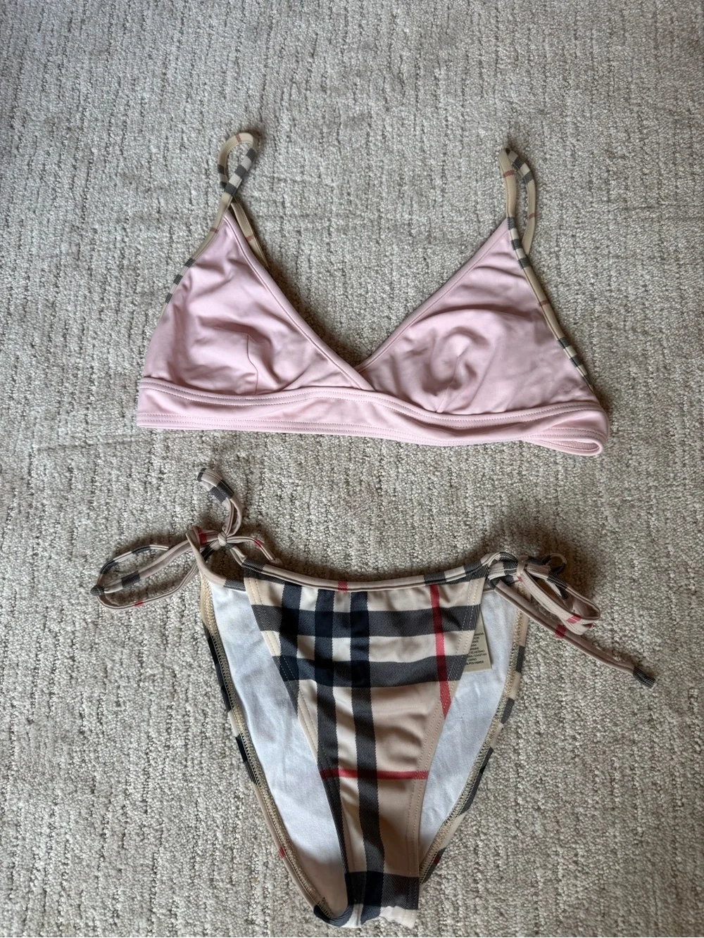 Burberry Bikini (Top size medium & Bottoms size small)